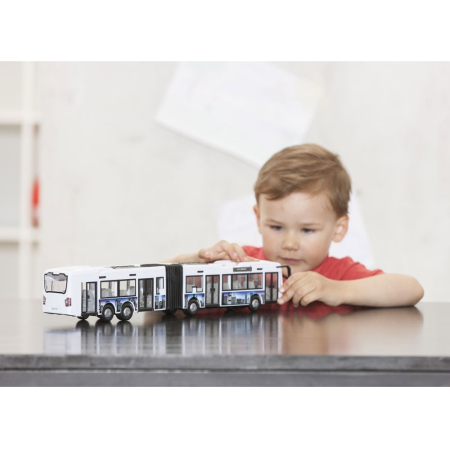 Autobuz Dickie Toys City Express Bus alb [1]