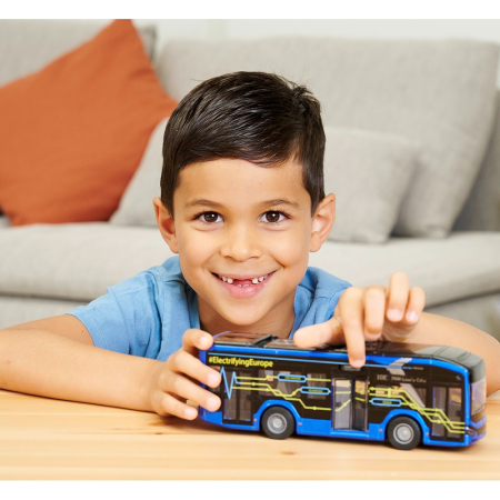 Autobuz Majorette MAN Lion's City 10 E 22,5 cm cu lumini si sunete [5]