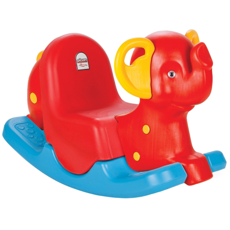 Jucarii bebelusi - Balansoar pentru copii Pilsan Happy Elephant red