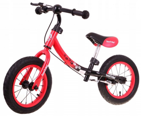 Biciclete - Bicicleta fara pedale cu cadru reversibil Boomerang WB-06, rosu