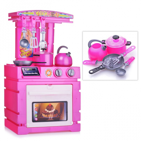 Jucarii de rol - Bucatarie My Kitchen Fun Malipen cu accesorii, diverse culori