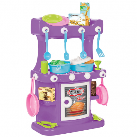 Bucatarii copii - Bucatarie Pilsan Hamarat Kitchen Set purple