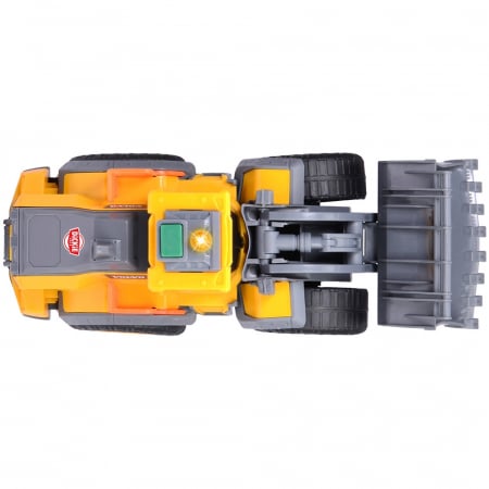 Buldozer Dickie Toys Volvo Wheel Loader 23 cm cu lumini si sunete [3]