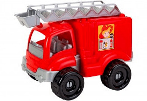  Cuburi si caramizi - Camion Pompieri 30 cuburi Globo
