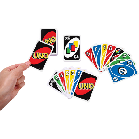 Carti de joc Mattel Games Uno Clasic [0]