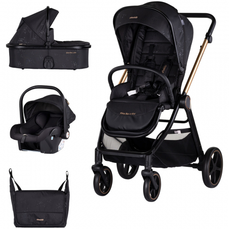 Carucioare 3 in 1 - Carucior Chipolino Marbella 3 in 1 blackberry