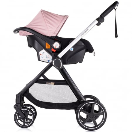 Carucior Chipolino Marbella 3 in 1 pink marshmallow [8]