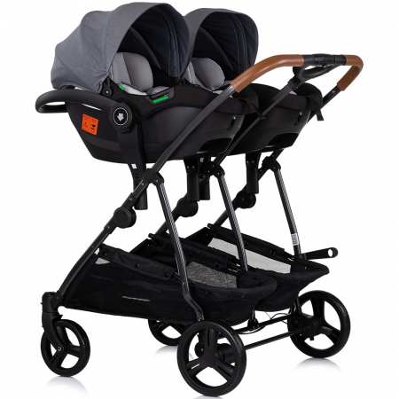 Carucior gemeni Chipolino Duo Smart 3 in 1 cloud [10]