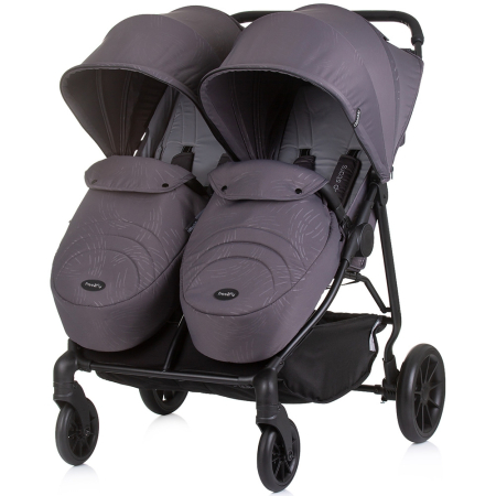 Carucior gemeni Chipolino Top Stars anthracite [1]