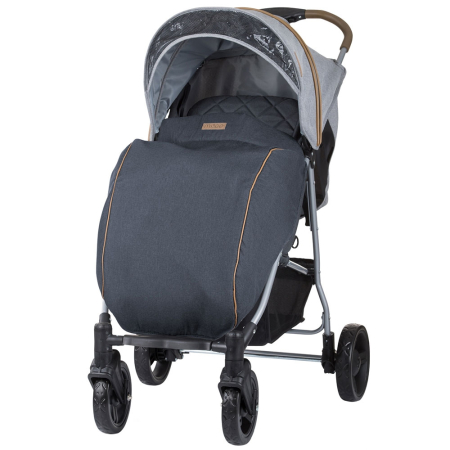 Carucior sport Chipolino Mixie platinum cu husa picioare [0]