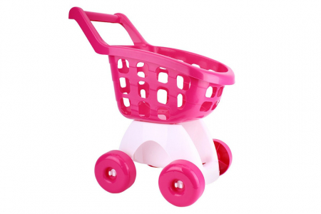 Jocuri de rol - Carucior supermarket, pentru cumparaturi TechnoK, roz