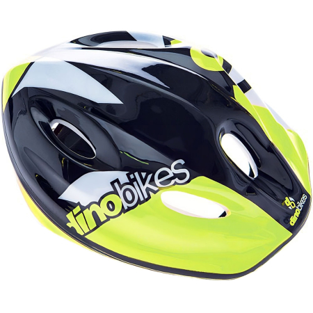 Echipamente de protectie copii - Casca de protectie Dino Bikes negru si galben