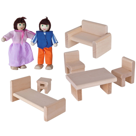 Casuta din lemn pentru papusi Eichhorn [1]