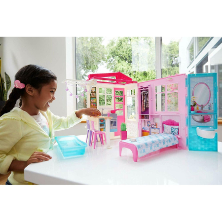 Casuta pentru papusi Barbie by Mattel cu accesorii [2]