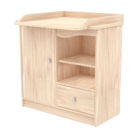 Mobilier copii - Comoda de infasat Hubners Eva 90 cm natur