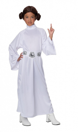 Jucarii de rol - Costum copii, printesa Leia, Star Wars, 3-4 ani