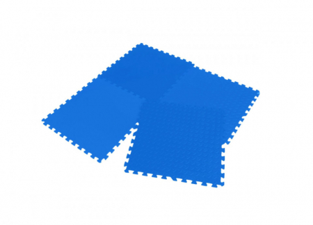 JOCURI SI PUZZLE  - Covor puzzle 4 piese 60x60 cm, 12 mm, albastru