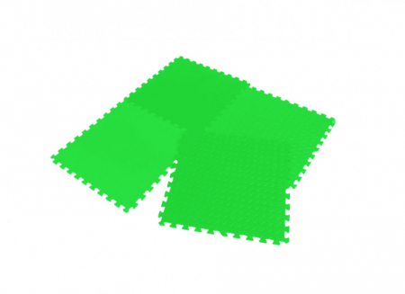 JOCURI SI PUZZLE  - Covor puzzle 4 piese 60x60 cm, 12 mm, verde
