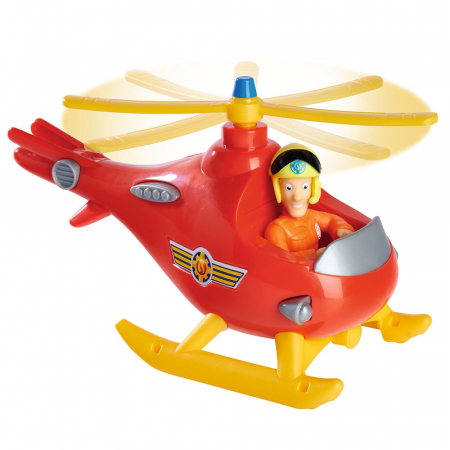 Elicopter Simba Fireman Sam Wallaby cu figurina Tom [1]
