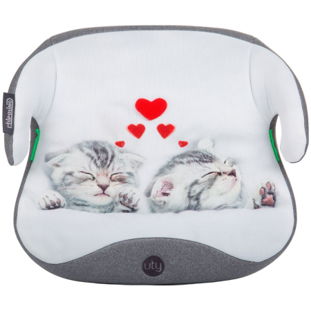 Inaltatoare auto I-Size 125-150 cm - Inaltator auto Chipolino Uty I-Size 125-150 cm kittens