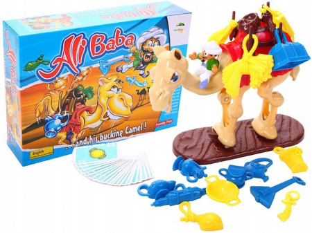 JOCURI SI PUZZLE  - Joc de societate si indemanare distractiv, Ali Baba, MalPlay