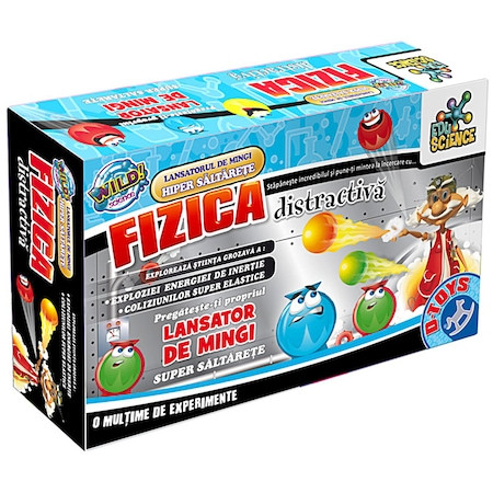 JOCURI SI PUZZLE  - Joc educativ D-Toys, Fizica distractiva