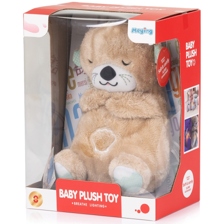 Jucarie de plus calmanta care respira Chipolino cu lumini si melodii Otter [1]