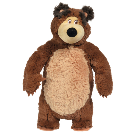 Jucarie de plus Simba Masha and the Bear, Shake and Sound Bear 43 cm [0]