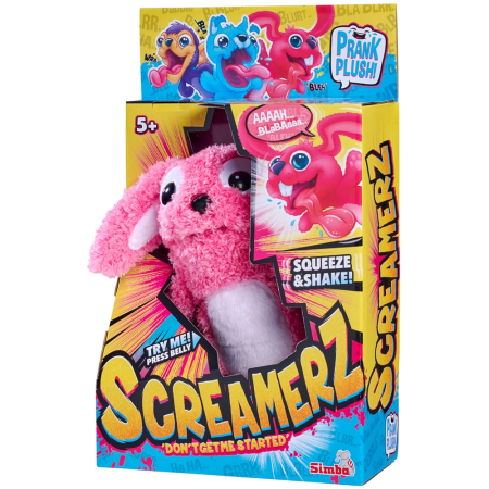 Jucarie de plus Simba ScreamerZ Rabbit 30 cm cu sunete [8]