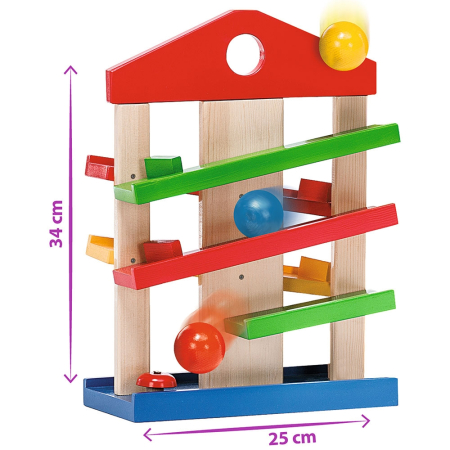 Jucarie din lemn Eichhorn Runway [6]