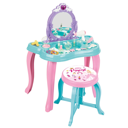 Bijuterii si accesorii fetite - Jucarie Pilsan Masuta de machiaj Magic Butterfly purple