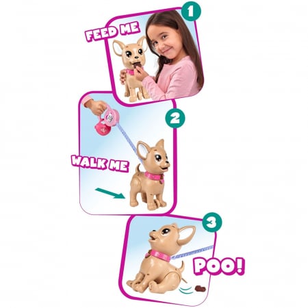 Jucarie Simba Caine Chi Chi Love Poo Puppy cu accesorii [2]