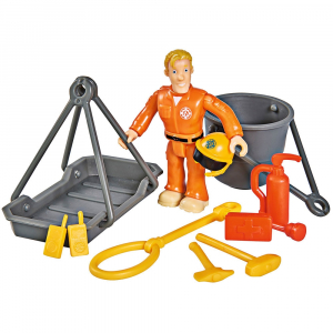 Jucarie Simba Elicopter Fireman Sam Wallaby 2 cu figurine si accesorii [4]