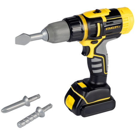 Ateliere si bancuri de lucru - Jucarie Smoby Bormasina electronica Stanley cu accesorii