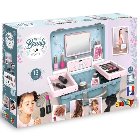 Jucarie Smoby Gentuta cosmetica My Beauty Vanity cu accesorii [5]