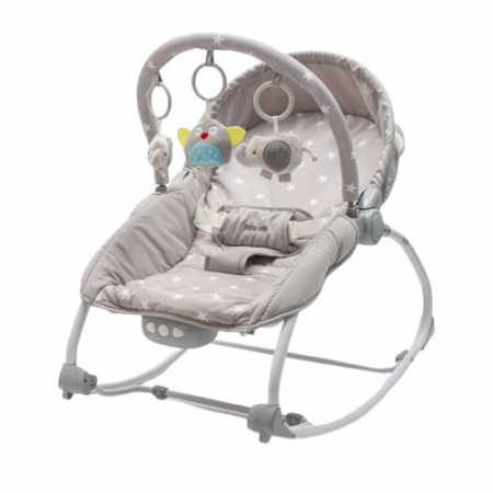Balansoare bebelusi - Leagan pentru bebelusi Baby Mix, Gray Star