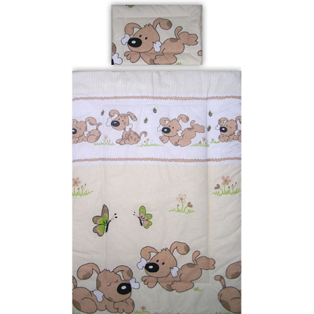 Lenjerie patut Hubners Catelus 5 piese maro [2]