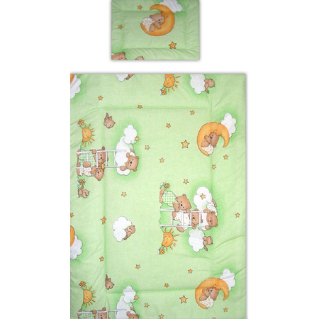 Lenjerie patut Hubners Ursulet Somn Usor 5 piese verde [2]
