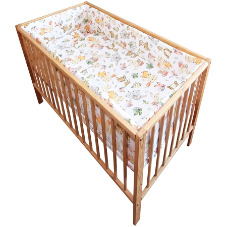 Lenjerii patut - Lenjerie patut Hubners Vulpita 5 piese alb