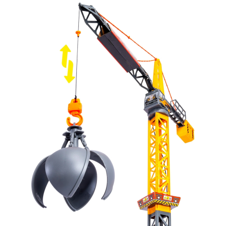 Macara Dickie Toys Mighty Crane 110 cm cu telecomanda [3]