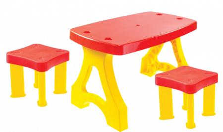 ARTICOLE COPII  - Masa de picnic cu doua scaune pentru copii