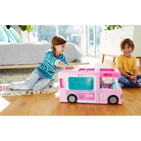 Masina Barbie by Mattel Dream Camper 3 in 1 [4]