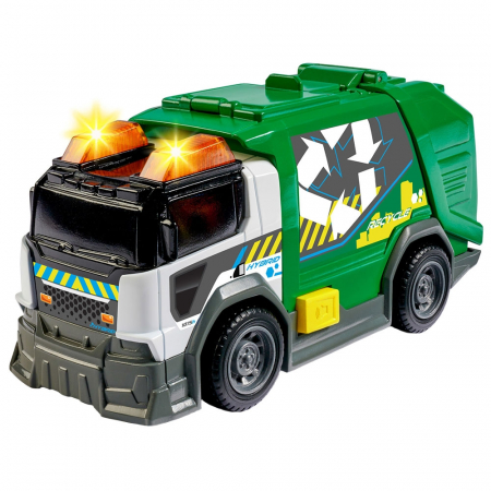 Masinute si Piste masinute - Masina de gunoi Dickie Toys City Cleaner