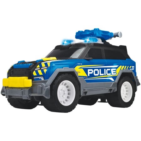 Masinute si Piste masinute - Masina de politie Dickie Toys Police SUV 30 cm cu lumini si sunete