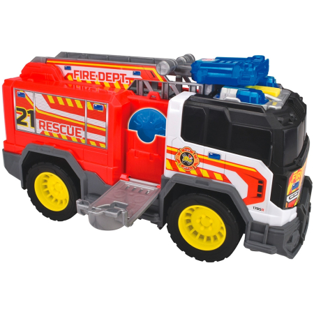 Masina de pompieri Dickie Toys Fire Rescue Unit 30 cm cu lumini si sunete [2]