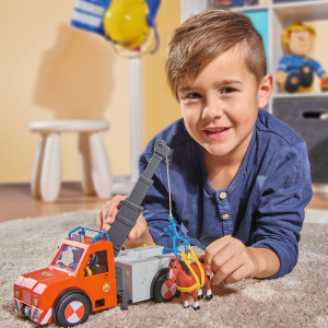 Masina de pompieri Simba Fireman Sam Phoenix cu figurina, cal si accesorii [7]