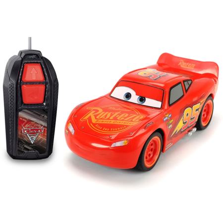 Masina Dickie Toys Cars 3 Single-Drive Lightning McQueen cu telecomanda [0]