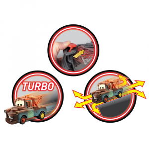 Masina Dickie Toys Cars 3 Turbo Racer Mater cu telecomanda [1]