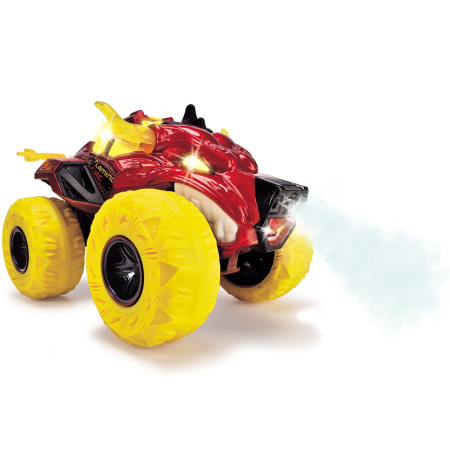 Masina Dickie Toys Flaming Fire Monster 25 cm rosu cu lumini si sunete [1]