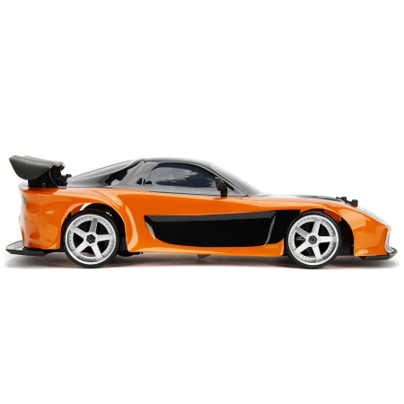 Masina Jada Toys Fast and Furious Mazda RX-7 Drift cu anvelope si telecomanda [5]